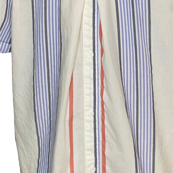 a.n.a. Cotton Shirt with Faux Buttons in Back - Size M - Picture 5 of 7